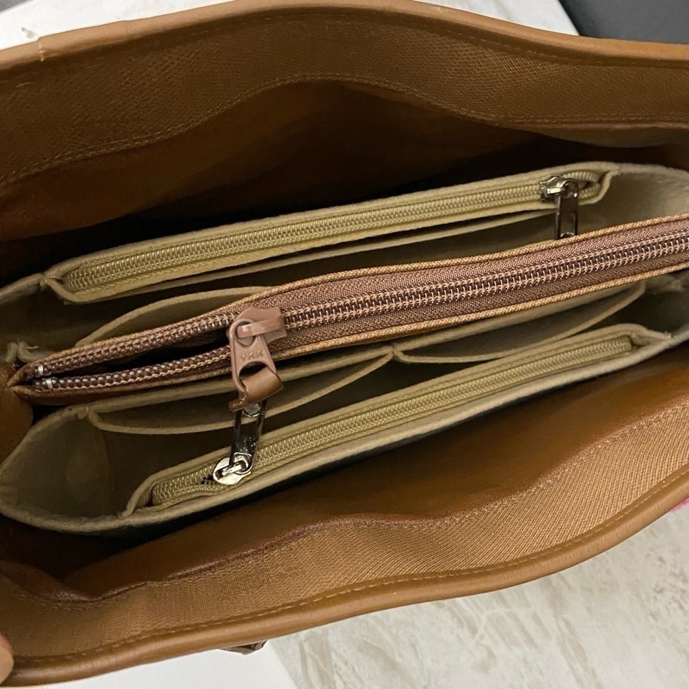 BURBERRY Nova Check Canvas and Leather Handbag 👜 - Picture 15 of 17
